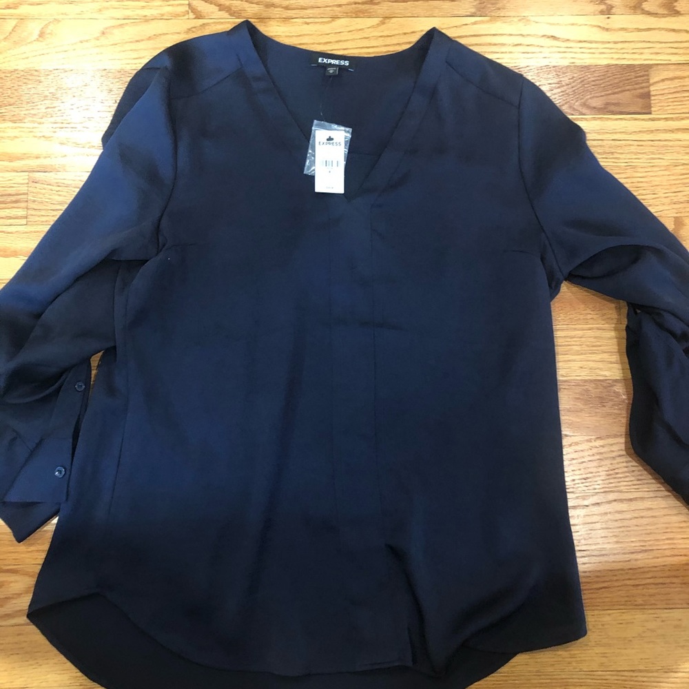 Blue Express blouse